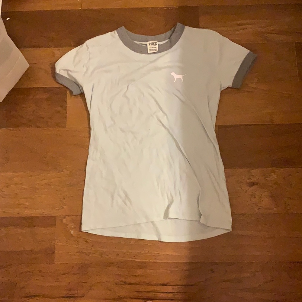 Ice blue PINK tee shirt